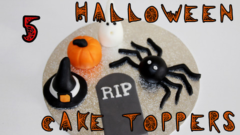 How to make creative Halloween cupcake toppers