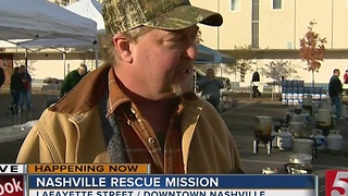 Nashville Rescue Mission Fries Turkeys For Thanksgiving