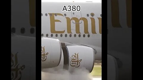 Watch What Happened When #A380 Captain Opened Thrust Reverser On Wet Runway Canada #Aviation #Aero