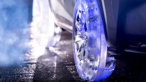 Ice Tyres: Lexus Designs Impressive Wheels Made Out Of Frozen Water