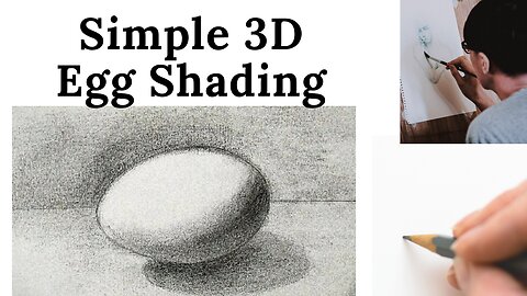 3D Realistic Egg Shading || Easy and Simple tutorial || step by step for begnners ||