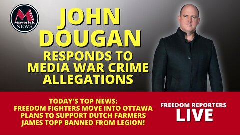 John Mark Dougan Responds To Media War Crime Allegations: Live Coverage