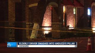 Elderly driver smashes into Anduzzi's pillar in Howard