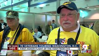 Honor Flight Takes Off