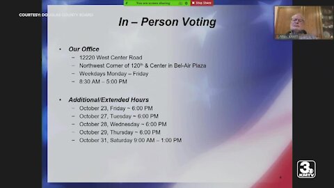 Douglas Co. deadlines for mail-in ballots, registration