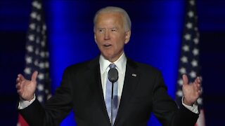 President-elect Joe Biden addresses the nation in Wilmington
