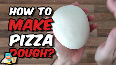 How to make pizza dough at home 🍕 Making pizza dough from scratch