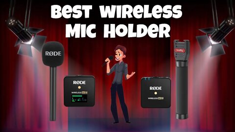 Small Rig Handheld Wireless Microphone Holder | Cigar prop 2022