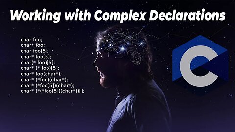 Working with Complex Declerations in C Programming Language