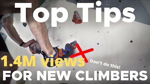 TOP 10 Tips for Beginner Boulderers