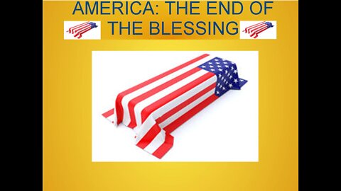CONSTITUTIONAL RIGHTS NOW "BULLSHIT" - AMERICA: END OF THE BLESSING
