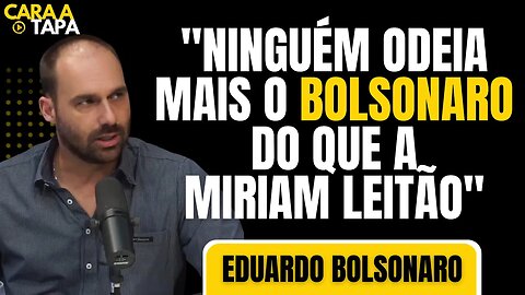 MIRIAM LEITÃO É O MELHOR CABO ELEITORAL DE BOLSONARO, ACREDITA EDUARDO BOLSONARO