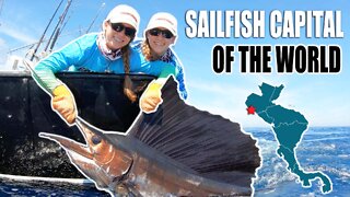 The BEST place in the WORLD to catch sailfish! Guatemala fishing trip