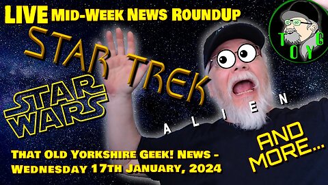 Wednesday Live News Stream - TOYG! News - 17th January, 2024