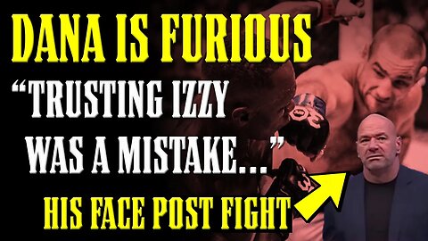 Dana White FUMING After Sean Strickland DOMINATES Israel Adesanya at UFC 293!!