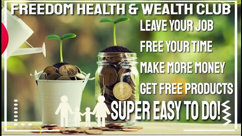 The Freedom Food Club. Health & Wealth Opportunity. Freedom Food, Health, Wealth, Energy & More!