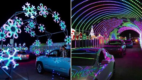 The World’s Largest Drive-Through Light Show Is Coming To Atlanta