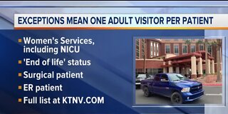 Southern Hills Hospital restricting hospital visitors again