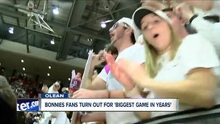 Bonnie fans celebrate upset over Rhode Island