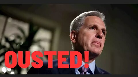 KEVIN MCCARTHY OUSTED