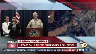 "We are nowhere near the end of this," officials on Lilac Fire