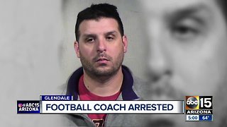 Mountain Ridge football coach arrested for trying to lure a minor for sexual exploitation