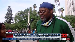 Vigil held in remembrance of George Floyd