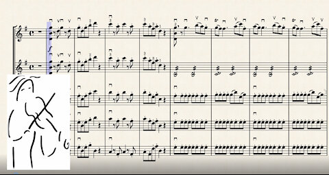 Eine Kleine Nachtmusik. Music Score for Orchestra. Play Along.