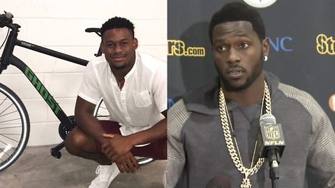 Antonio Brown Offers Reward for Teammate JuJu Smith Schuster's Stolen Bike