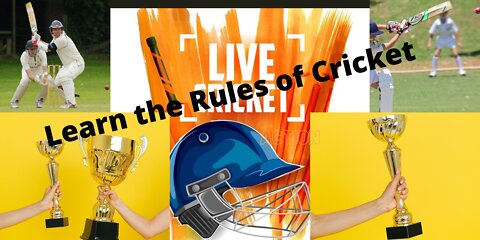 CRICKET rules MUST watch. Action and Education and Enjoyable with music.
