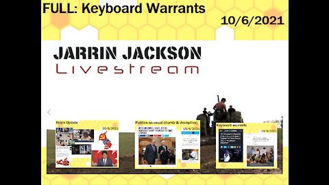 10-6-2021 - FULL - Keyboard warrants - Jarrin Jackson