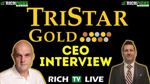 TriStar Gold (TSXV:TSG)(OTCQX:TSGZF) CEO Nick Appleyard - future drilling targets - RICH TV LIVE