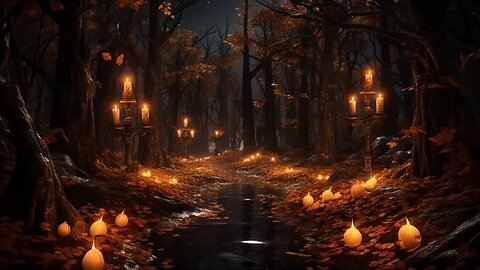 Spooky Autumn Music - Candlelight Forest