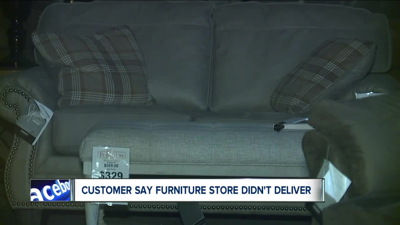 Customers of Northeast Ohio furniture store looking for answers after bankruptcy filing