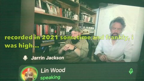 lin wood opens his mouth - circa 2021