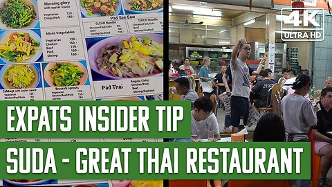 EXPATS INSIDER TIP! BANGKOK'S LAST classic THAI FOOD RESTAURANT in the CITY CENTER