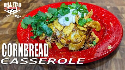 Cornbread Casserole on a Grill Recipe