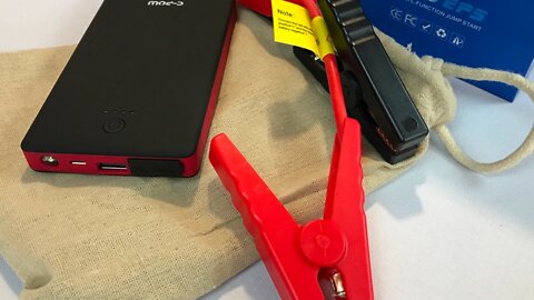 Portable Jump Starter Booster Unboxing