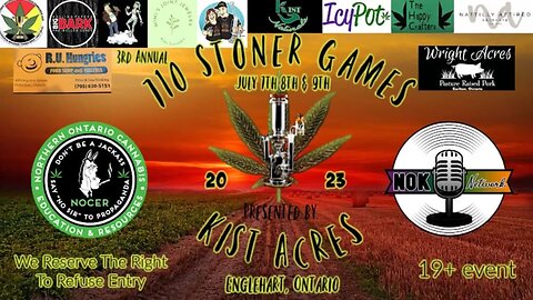 710 Stoner Games & Stoner Games Cup : Obstacle course Tarra vs Rob ✌🥳💨