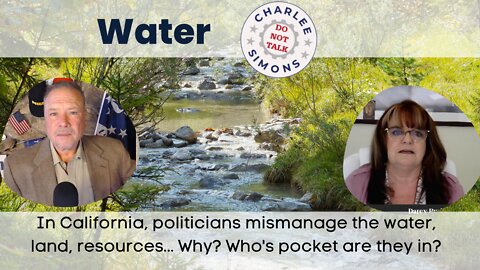 California doesn't need water... The politicians have everything they need... Money, Money, Money