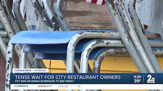 Tense wait for city restaurant owners