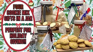 DISCOVER THE MAGIC: 4 IRRESISTIBLE COOKIE MIX GIFTS IN A JAR