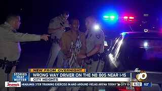 Wrong-way driver on I-805 arrested