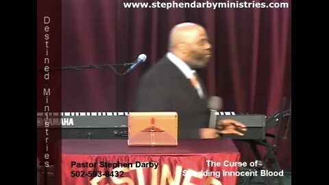 The Curse of Shedding Innocent Blood - Pastor Stephen Darby
