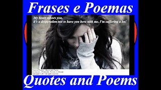 My heart misses you, I'm suffering a lot! [Quotes and Poems]