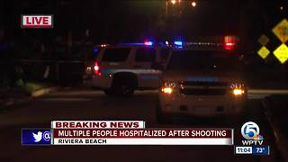 Riviera Beach shooting hospitalizes multiple people