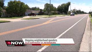 Stopping neighborhood speeders