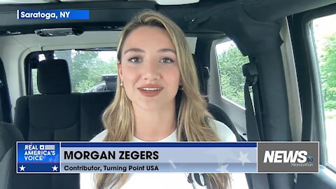 Morgan Zegers tells Miranda about TPUSA's effort to educate young Americans