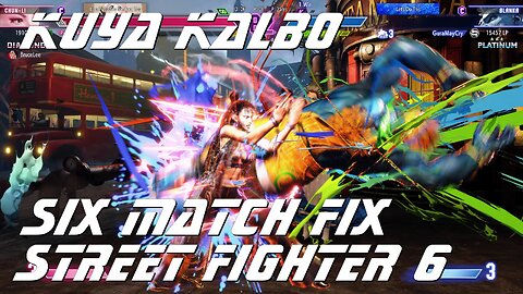 Kuya Kalbo Six Match Fix with Chun Li on Street Fighter 6 as Puyat 04-04-2024 Part 2