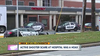 Hoax call that caused hospital lockdown released